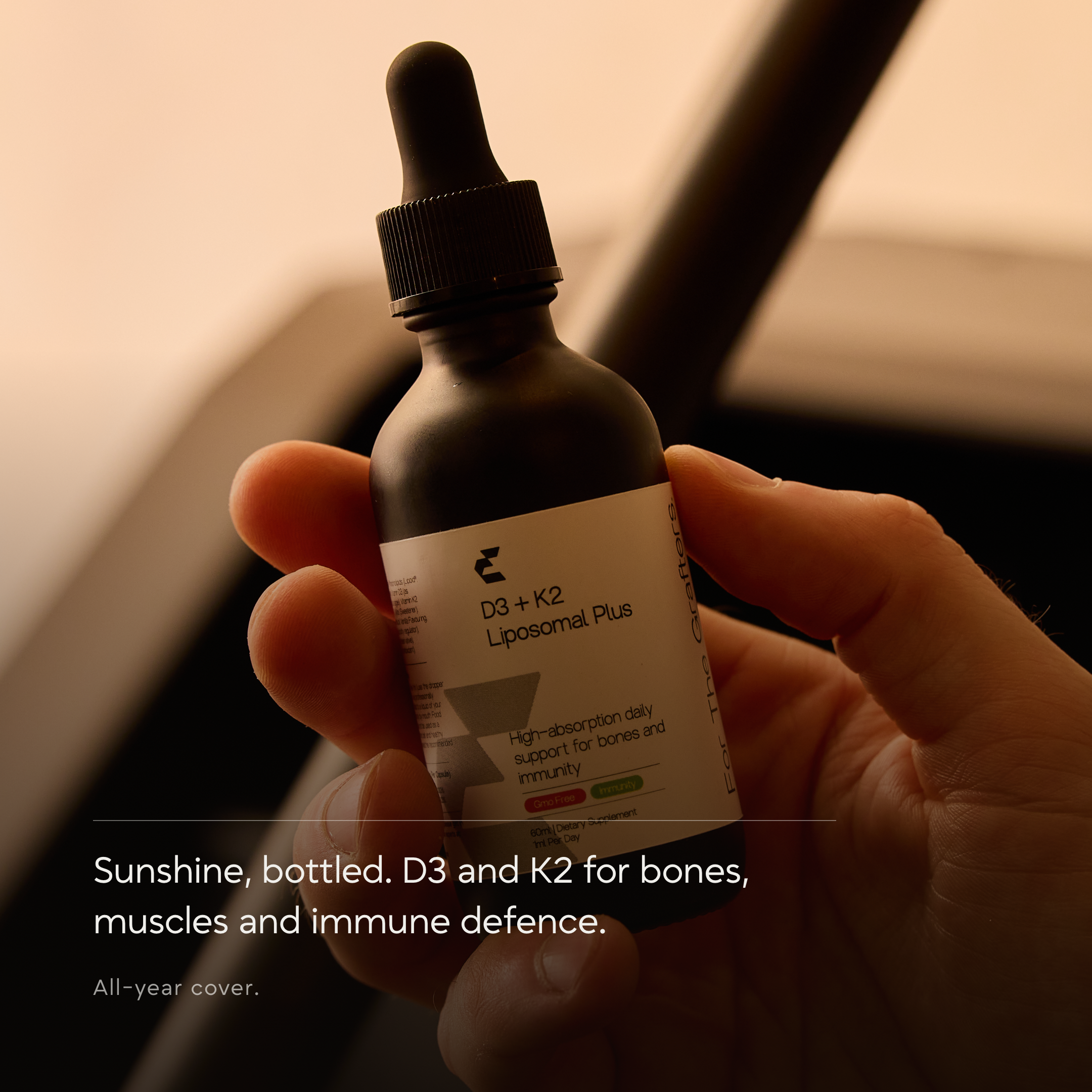Vitamin D3 & K2 | Liposomal