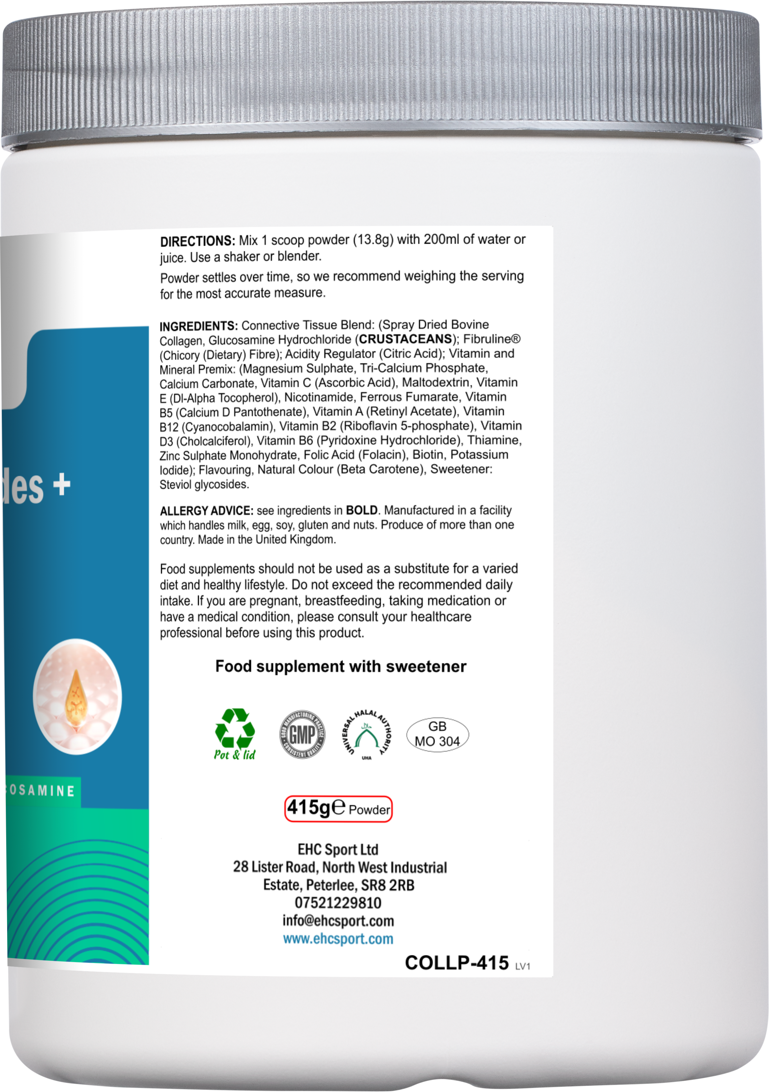Collagen Peptides + - EHC Sport