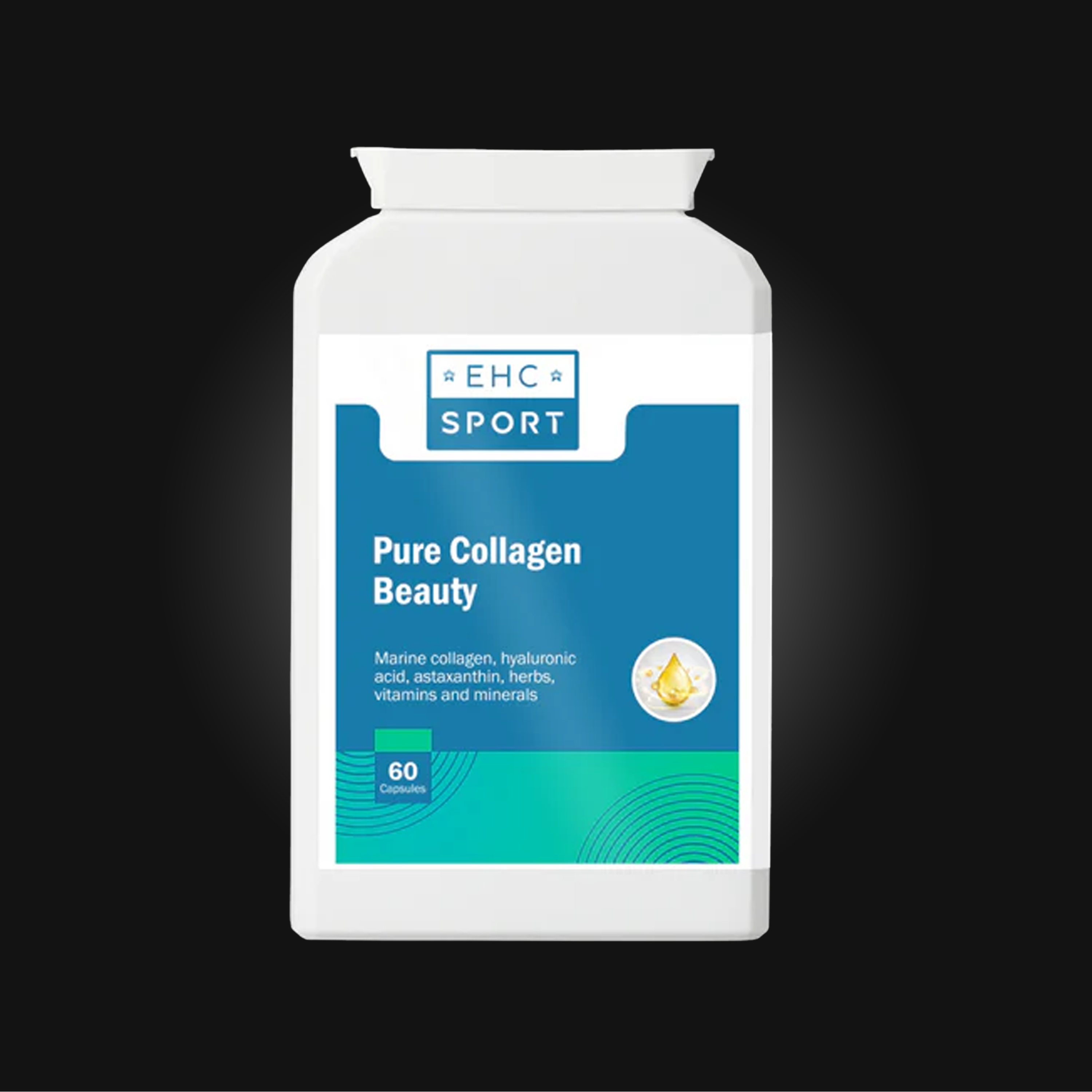 Pure Collagen | 60 Capsules - EHC Sport