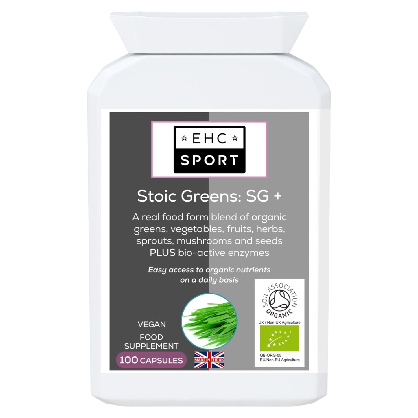Stoic Greens: SG + capsules - EHC Sport