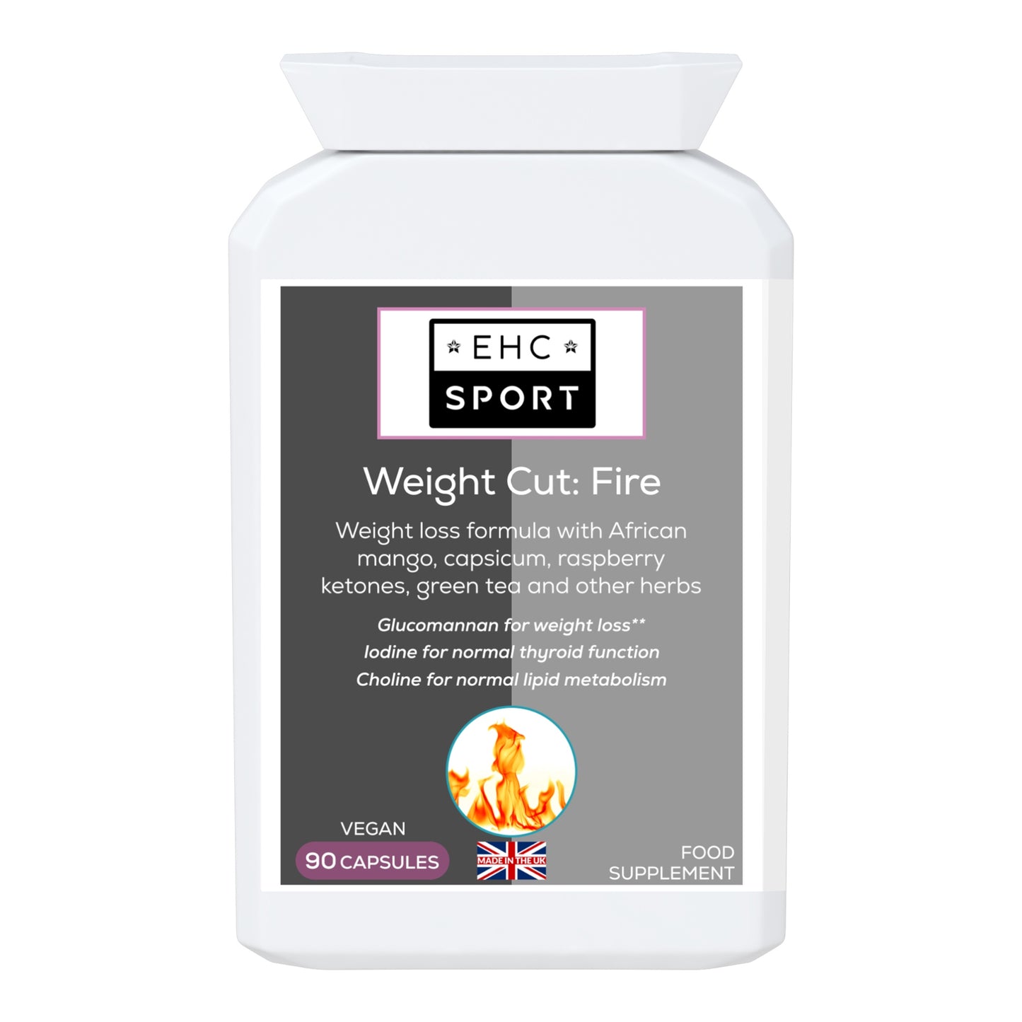 Weight Cut: Fire | Metabolic boosting weight loss formula - EHC Sport