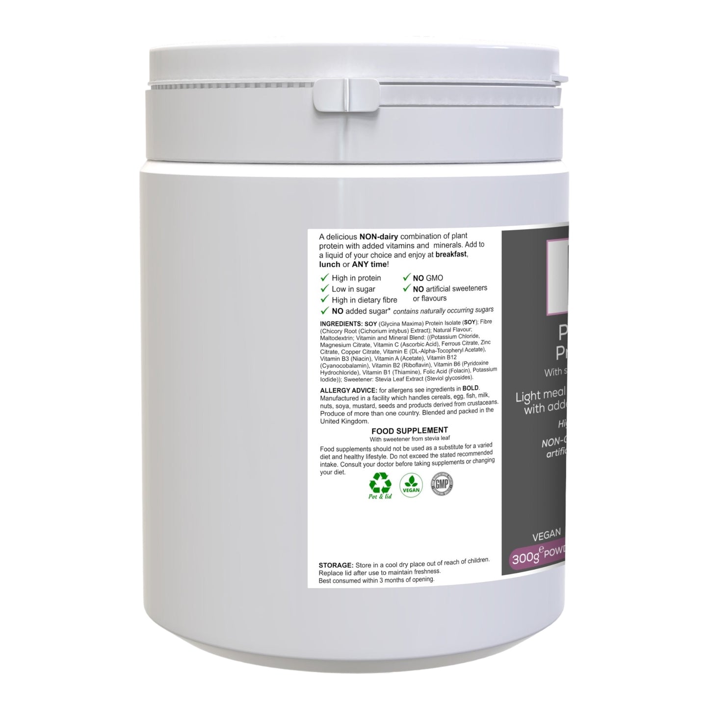 Pure Power Protein Shake | Vanilla meal replacement - EHC Sport