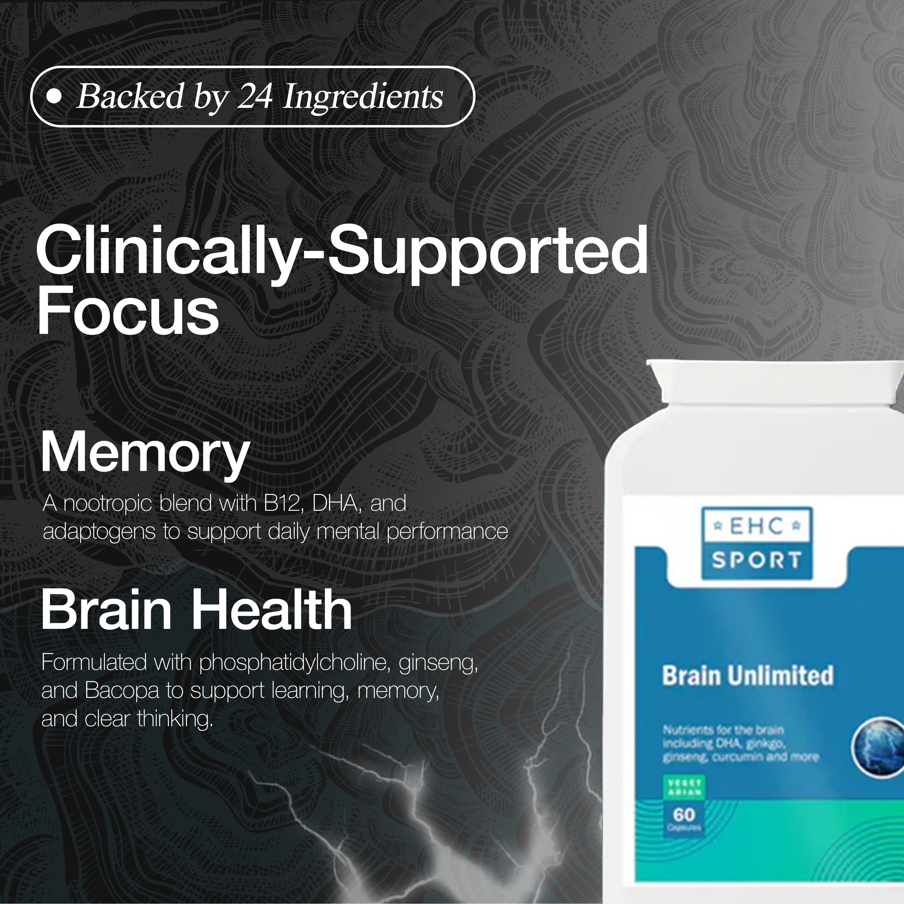 Brain Unlimited! Nootropic - EHC Sport