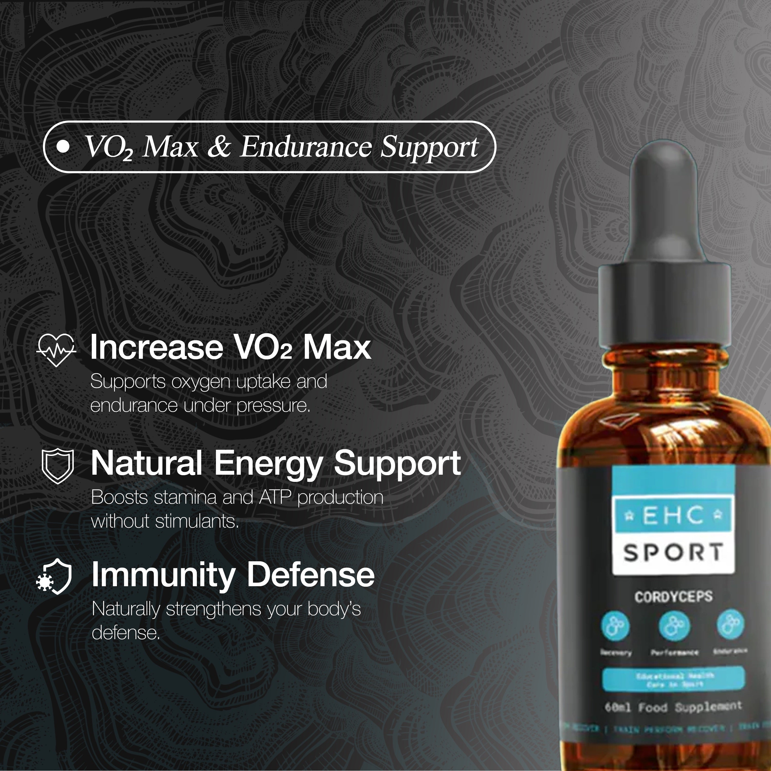 Cordyceps Mushroom Extract - EHC Sport