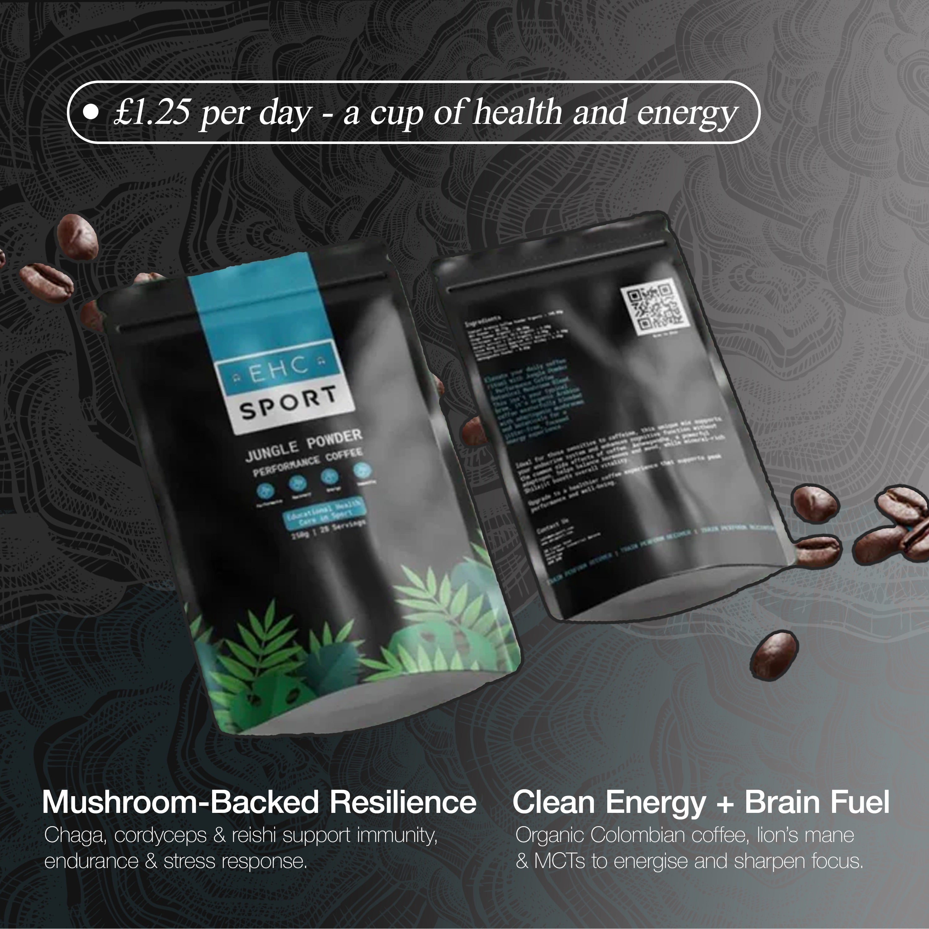 Jungle Powder | Performance Coffee - EHC Sport