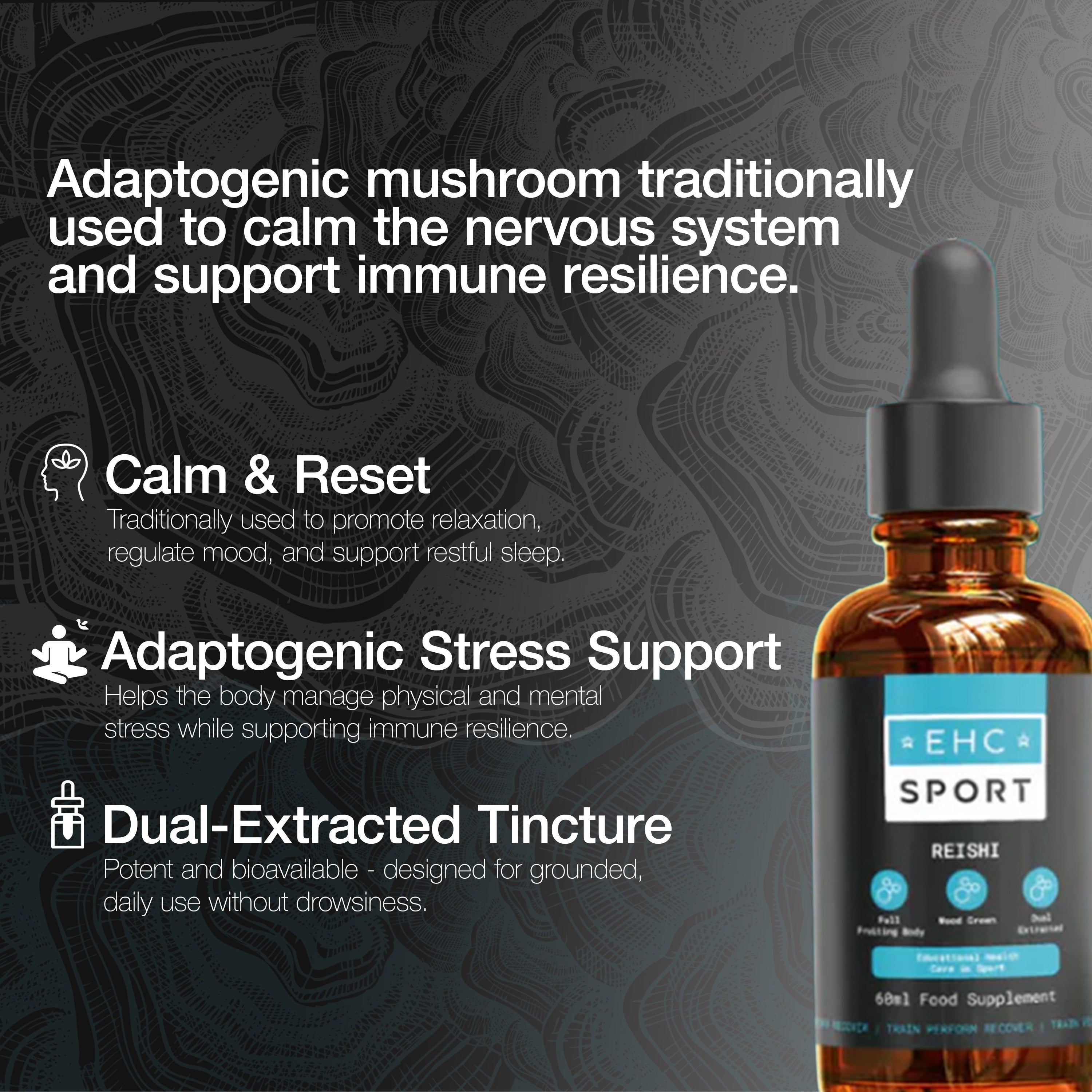 Reishi Mushroom Extract - EHC Sport