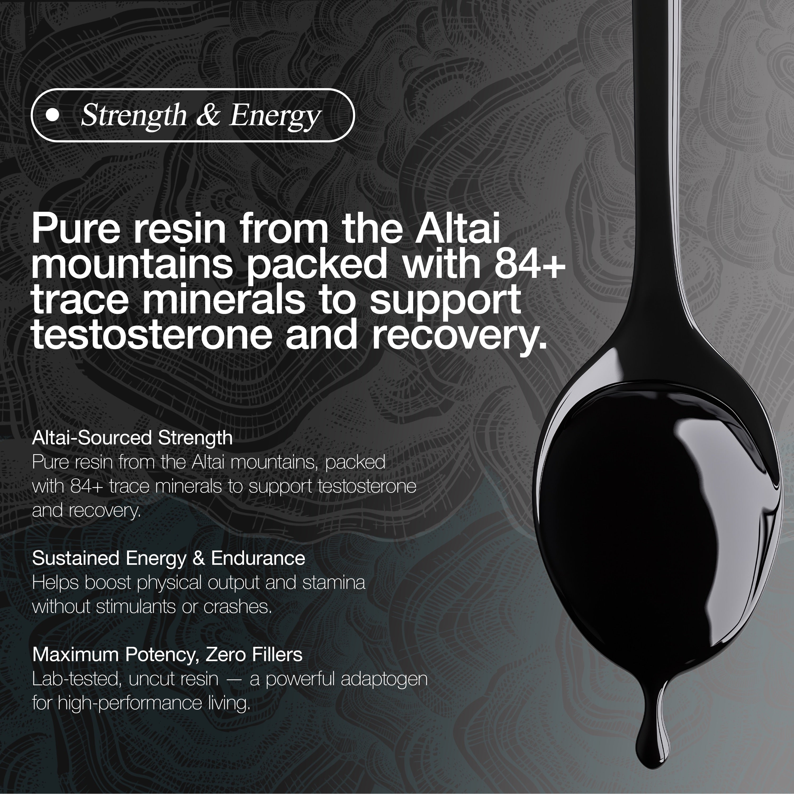 Pure Shilajit Resin | 50g - EHC Sport