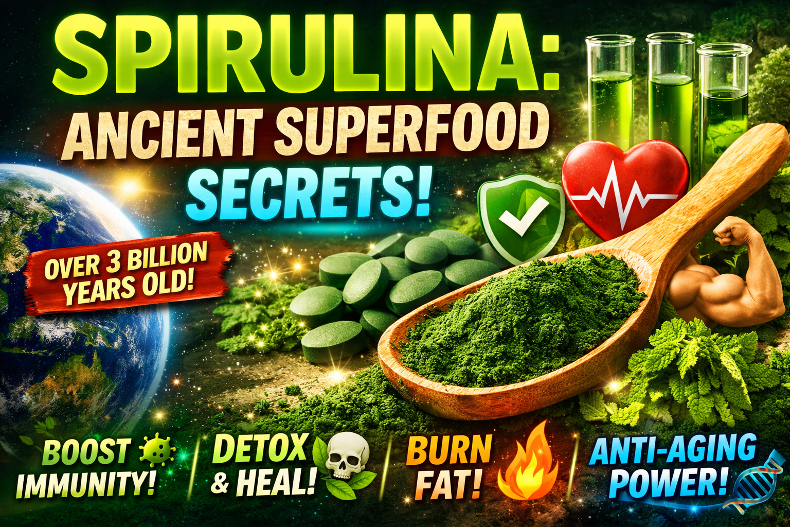 Spirulina: Earth’s Ancient Superfood Secrets
