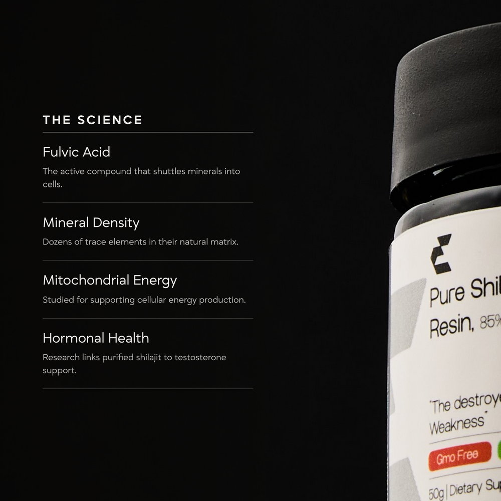 Pure Shilajit Resin | 50g - EHC Sport