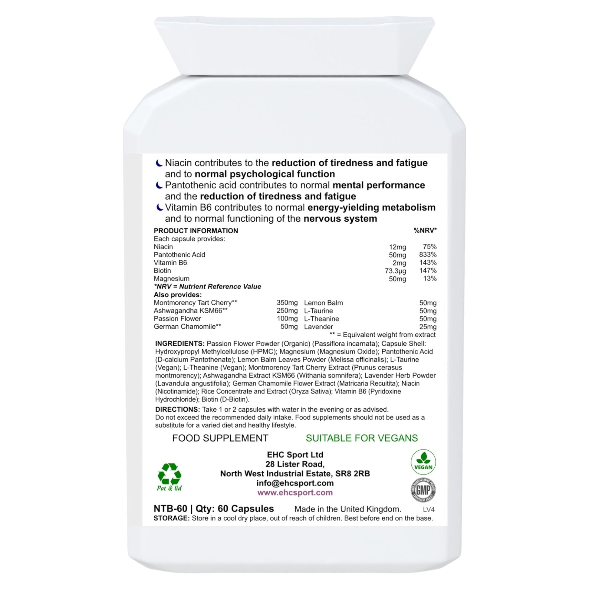Lights Out | Sleep aid & Natural sedative - EHC Sport