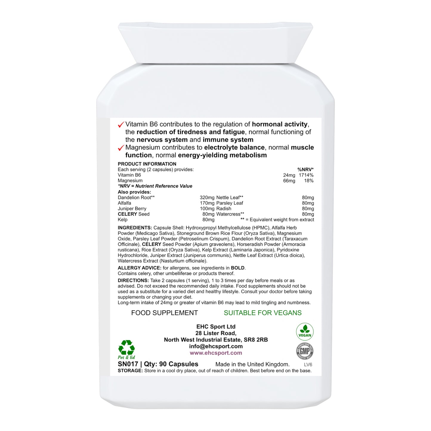 Weight Cut: Water | Hormonal weight loss and fluid maintenance formula - EHC Sport