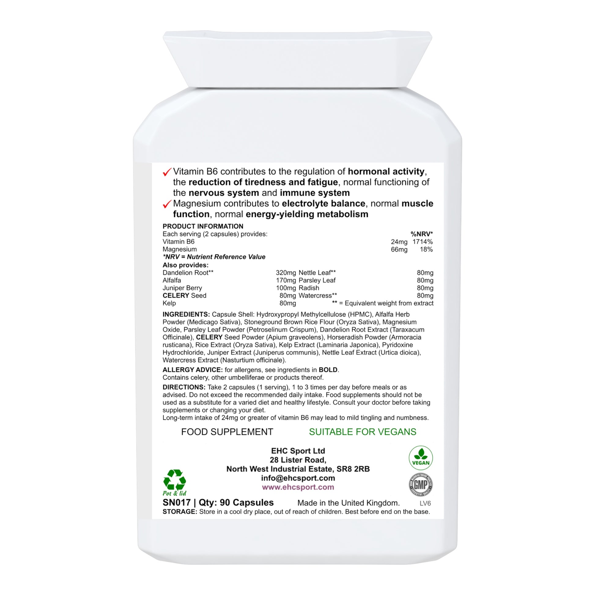 Weight Cut: Water | Hormonal weight loss and fluid maintenance formula - EHC Sport